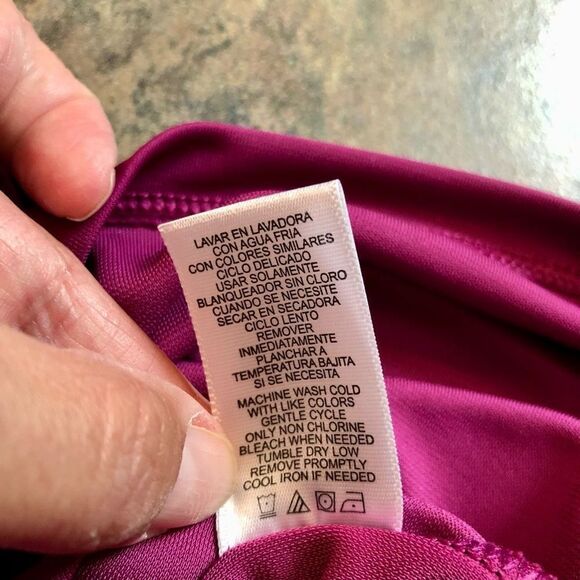 Narciso Rodriguez Women’s Color Block Side Sweep Blue and Pink Dress Size XL - Picture 13 of 16